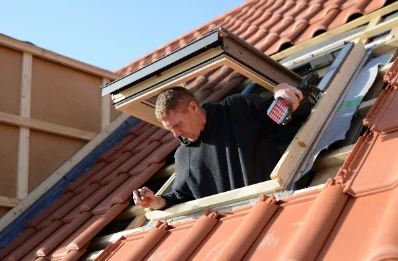 Pose de fenêtres de toit Velux à Chaniat